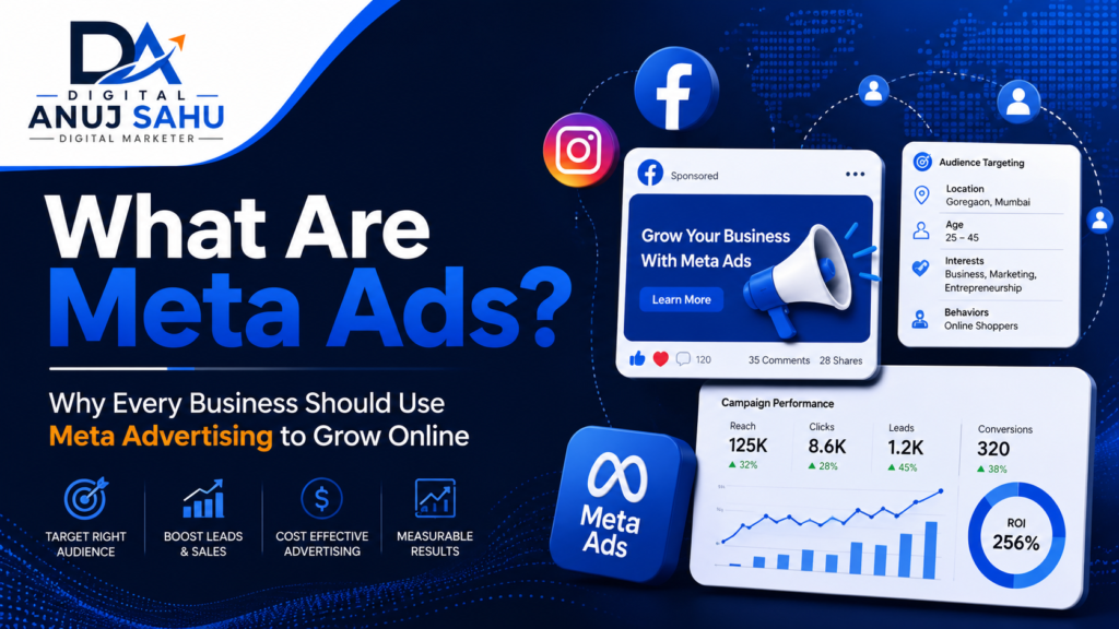 Digital Anuj Sahu: What Are Meta Ads and Why Are They Important for Your Business?